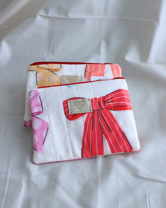 Coin Pouch - Colored Bows