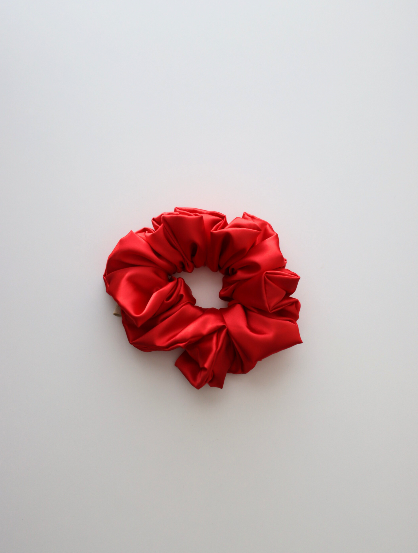 Blazing Red Scrunchie