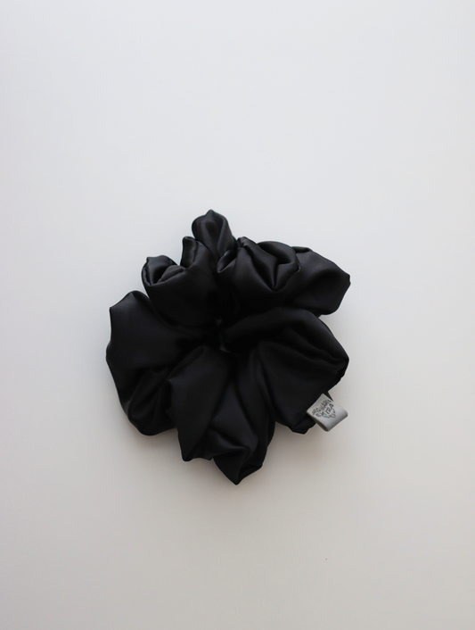 Unwind Black Scrunchie