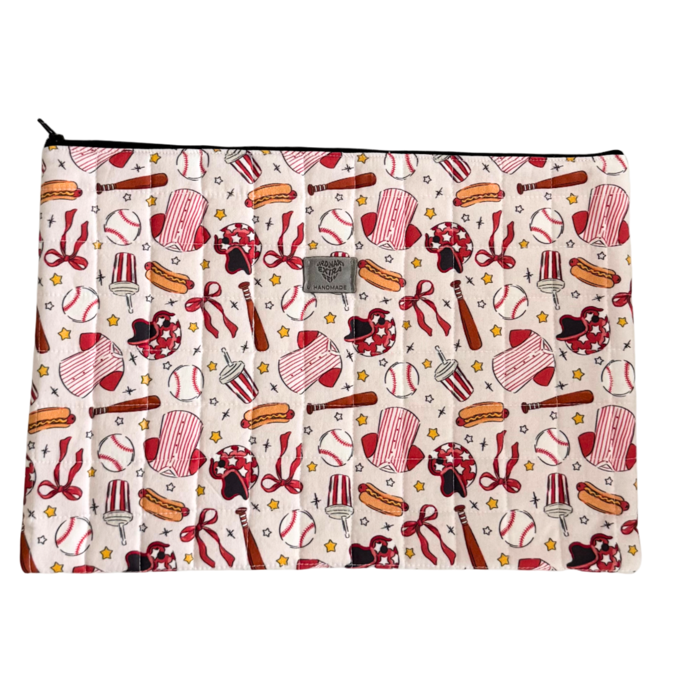 Baseball Girly Laptop Sleeve