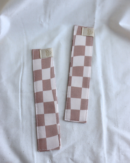 Bookmark - Brown Checkered