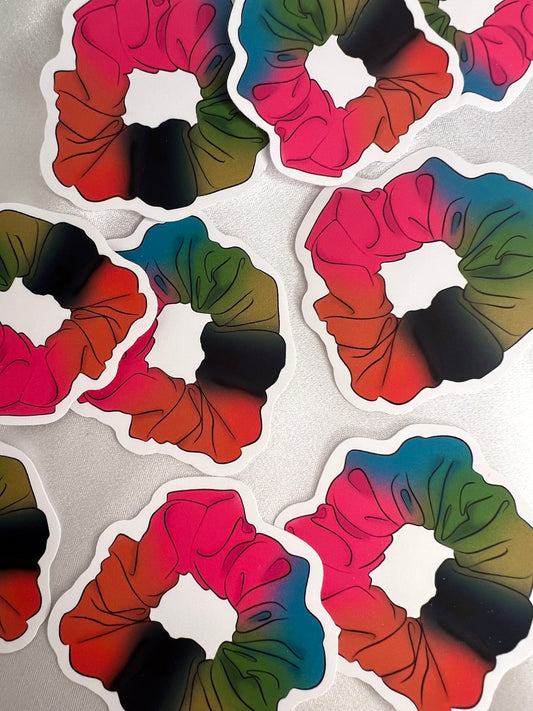 Scrunchie Sticker