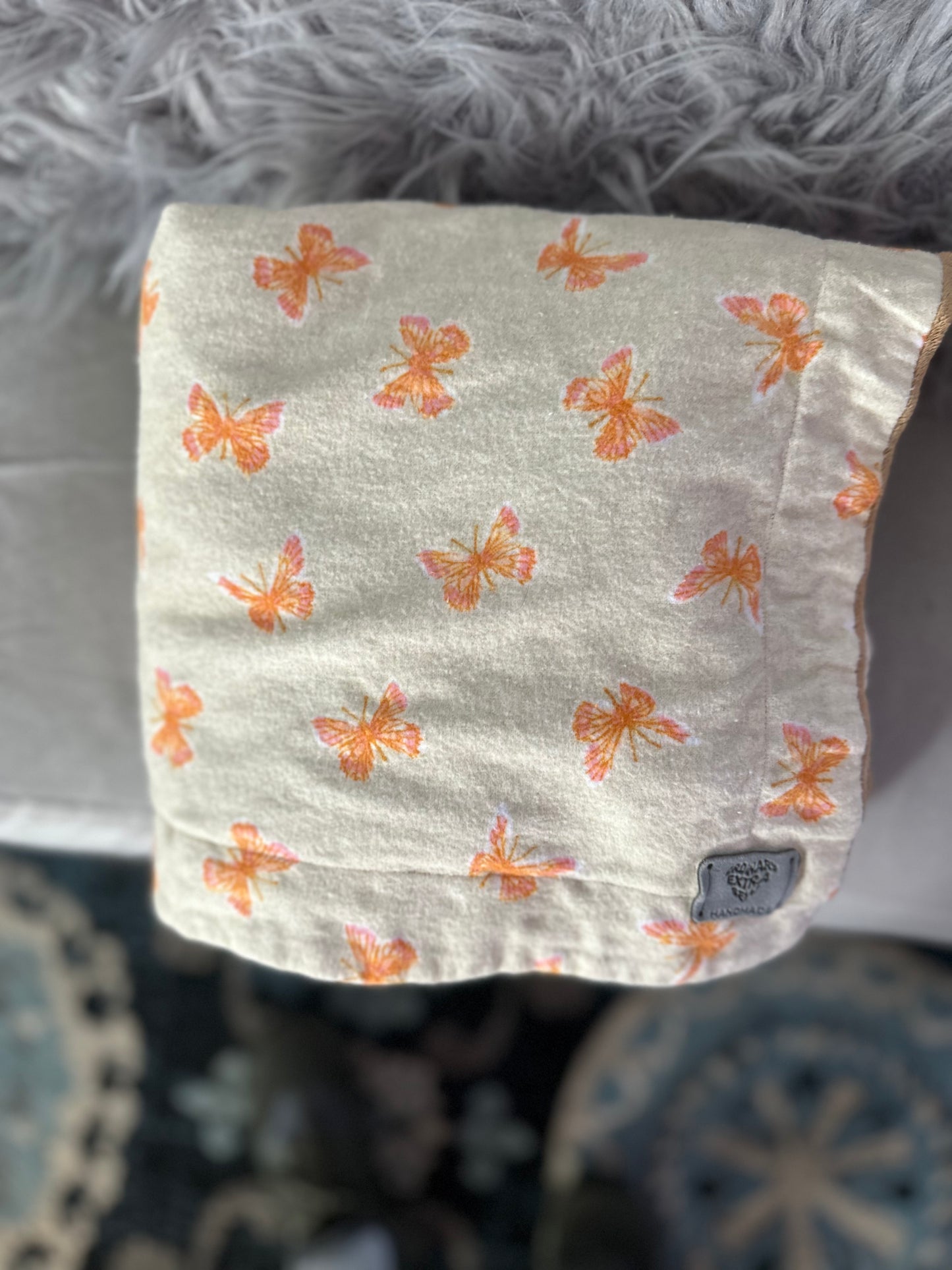 Matching Baby Blanket & Bonnet